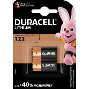 Литиеви батерии CR123 Duracell DL123 - CR123 - 3V