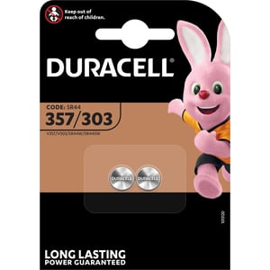 Батерии за часовник 357 - SR44W - Duracell D357 - 1.55V