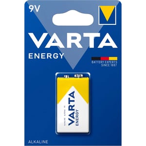 Алкална батерия 9V Varta Energy - 9V