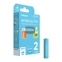 2 Акумулаторни батерии Panasonic Eneloop Lite AAA 550 mAh - 1.2V