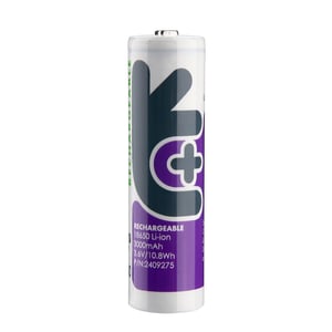 Литиево-йонна батерия 18650 Uniross 18650 - 3000 mAh - 10A