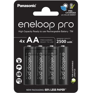 Акумулаторни батерии Panasonic Eneloop Pro AA 2500 mAh - 1.2V