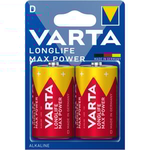 Алкални батерии D - LR20 Varta Max Power LR20