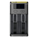 Универсално зарядно за 2 акумулаторни батерии Ni-Mh - Li-Ion 18650 Nitecore NEW i2 