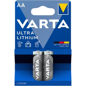 Литиеви батерии АА Varta Lithium AA - 2 броя