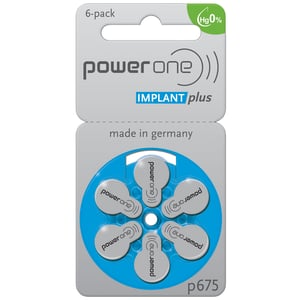 Батерии за кохлеарни импланти 675 Impalnt Pro+ PowerOne
