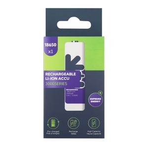 Литиево-йонна батерия 18650 Uniross 18650 - 2200 mAh - 6.6A