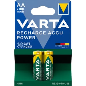 Акумулаторни батерии АА Varta Power AA - 2100 mAh - 1.2V