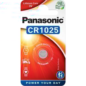 Литиева батерия CR1025 Panasonic CR1025 - 3V