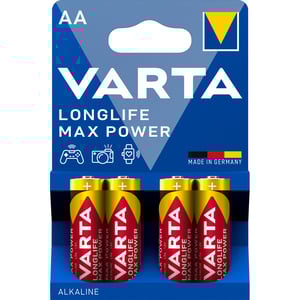Алкални батерии AA Varta Longlife Max Power